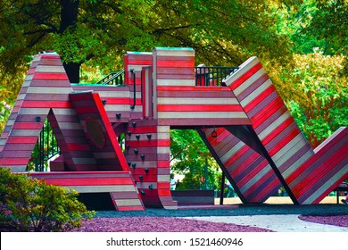 ATL Playground Found In Woodruff Park Atlanta, GA