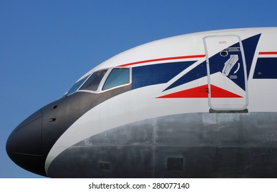 ATLANTA, GA -9 MAY 2015- Planes On Exhibit At The Delta Flight Museum, Located At The Hartsfield-Jackson Atlanta International Airport (ATL).