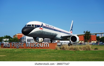 ATLANTA, GA -9 MAY 2015- Planes On Exhibit At The Delta Flight Museum, Located At The Hartsfield-Jackson Atlanta International Airport (ATL).