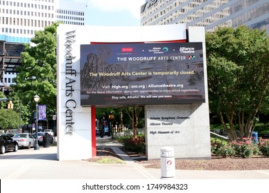 Atlanta, GA May 27, 2020
The Woodruff Arts Center In Midtown Atlanta.