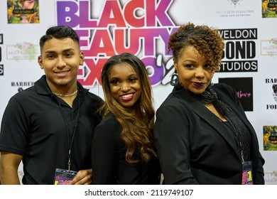 ATLANTA, GEORGIA - FEBRUARY 6, 2022: The Atlanta Black Beauty EXPO is a show for black creative entrepreneurs in Hair Styling, Fashion, Photography, Modeling and Makeup Industry to show their talents.