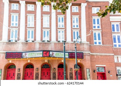 ATLANTA, GEORGIA - May 3, 2015: The Tabernacle, was built in 1898 as the Baptist Tabernacle. It was renovated as a concert venue for the 1996 Olympic Games and still serves that purpose today.