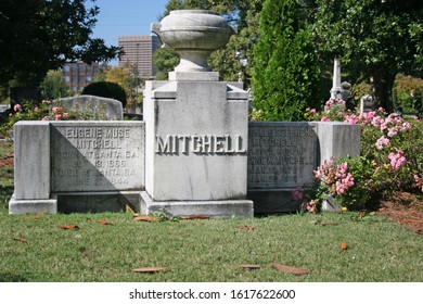 ATLANTA, GEORGIA - October 21, 2006: Margaret Mitchell Was An American Novelist. She Only Wrote One Novel, Gone With The Wind, For Which She Won The National Book Award And The Pulitzer Prize.