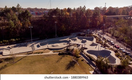 Atlanta Georgia skate park on the BeltLine
