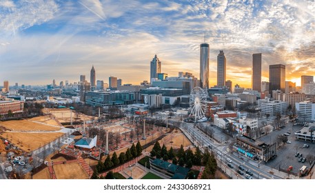 Atlanta, Georgia, USA downtown skyline at dawn. - Powered by Shutterstock