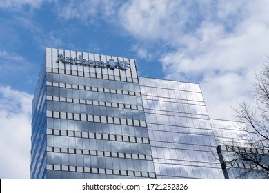 Atlanta, Georgia, USA - January 16, 2020: Building Of Anthem Blue Cross And Blue Shield On The Building In Atlanta, Georgia, USA. Anthem, Inc., Is A Provider Of Health Insurance In The United States.