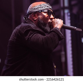 Atlanta, Georgia USA - October 8 2022: Jeezy Performing At One MusicFest 2022