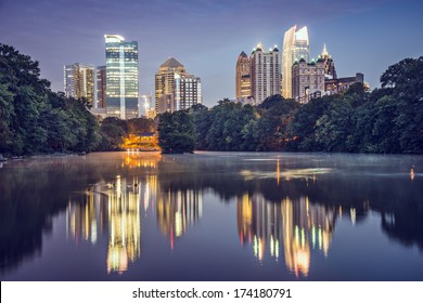 Atlanta, Georgia, USA At Piedmont Park.