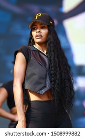 Atlanta, Georgia/ USA- September 8 2019: Teyana Taylor Attended The One Music Festival At Centennial Park