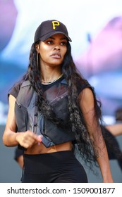 Atlanta, Georgia/ USA- September 8 2019: Teyana Taylor Attended The One Music Festival At Centennial Park