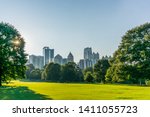 Atlanta Skyline from Piedmont Park