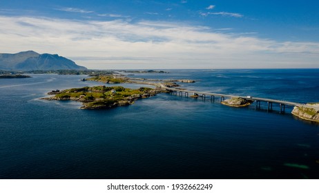 Atlanterhavsvegen, Scenic Coastal Highway, West Coast Of Norway