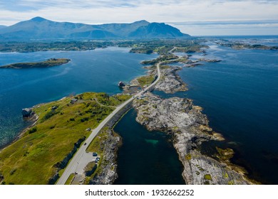 Atlanterhavsvegen, Scenic Coastal Highway, West Coast Of Norway