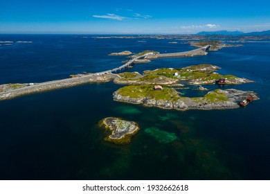 Atlanterhavsvegen, Scenic Coastal Highway, West Coast Of Norway