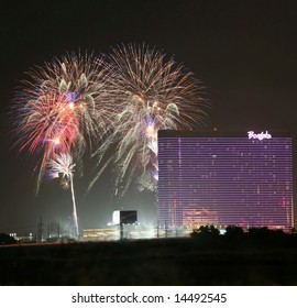 Atlantic City New Jersey- July 4th Holiday Celebration At The Borgata Hotel And Casino