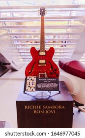 Atlantic City, New Jersey Richie Sambora Bon Jovi Guitar 2-15-20 NJ / US. Beautiful Collection Guitar.