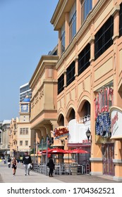 ATLANTIC CITY, NJ - MAY 19: Ballys Hotel Casino On Atlantic City Boardwalk In New Jersey, On May 19, 2019. Atlantic City Is A Resort City In The Northeast Known For Its Casinos, Boardwalk And Beach.