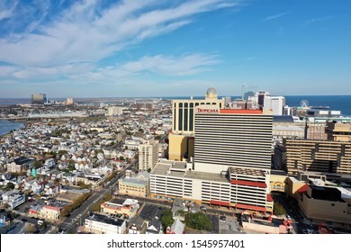 Atlantic City N.J/USA/Oct 11, 2019: Atlantic City casinos are now close to breaking a record for 3 billion in revenues thanks to sports betting.
