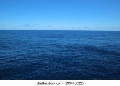 The Atlantic Ocean off the coast of west Africa