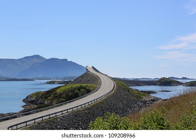 Atlantic Ocean Road. Norway