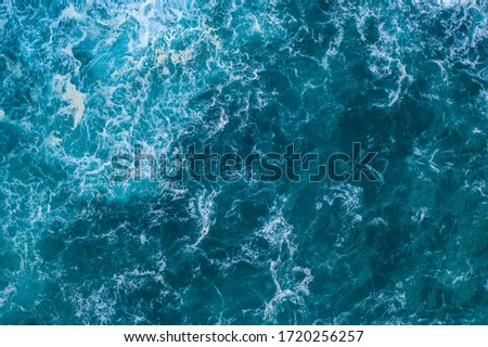 Atlantic Ocean surface water material