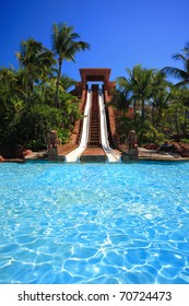 Atlantis Hotel On Paradise Island In Nassau,Bahamas.