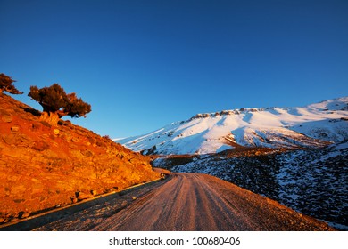 Atlas Mountains In  Morocco, Africa