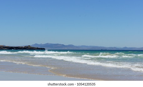 Atlas Mountains In Morroco View From Europe - Tarifa Beach