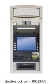 ATM Isolated With Clipping Path