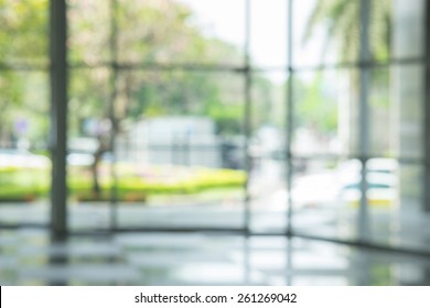 Atmosphere Around Office Blur Background Bokeh Stock Photo (Edit Now ...