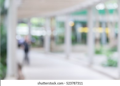 Atmosphere Around Office  Blur Background With Bokeh