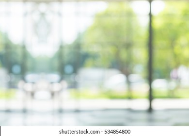 Atmosphere Around Office  Blur Background With Bokeh