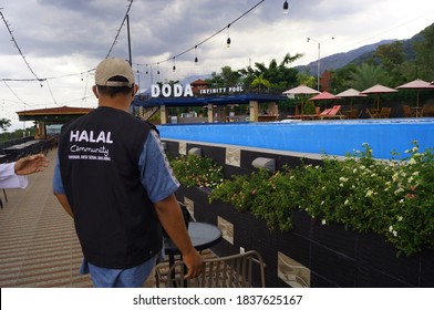                The Atmosphere Of A Tourist Spot Called Bukit Doda In Sigi District, Bordering The City Of Palu, Indonesia. On 10/19/2020                