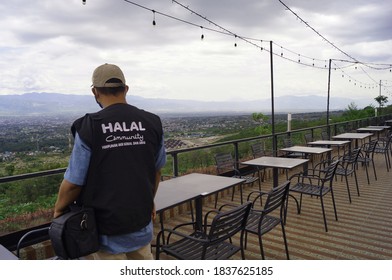                The Atmosphere Of A Tourist Spot Called Bukit Doda In Sigi District, Bordering The City Of Palu, Indonesia. On 10/19/2020                