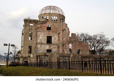 Atomic Bomb Dome In Hiroshima, Japan