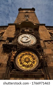 Atomic Clock At Prague With A Special View