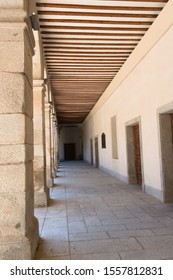 
Atrium Of The Renaissance Courtyard Of The University
From The Medieval City Of Alcalá De Henares