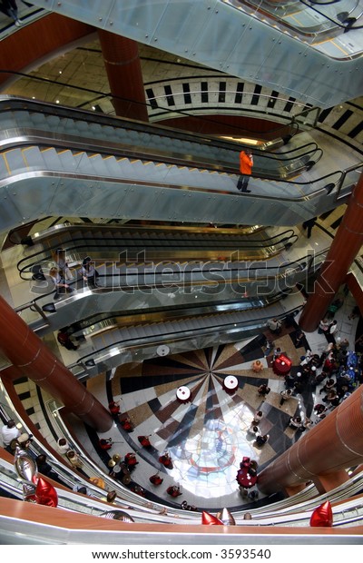 Atrium Shopping Mall Stock Photo 3593540 | Shutterstock