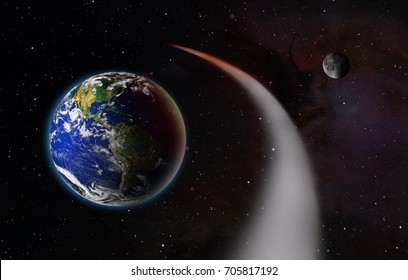 Attack Of The Asteroid On The Earth 