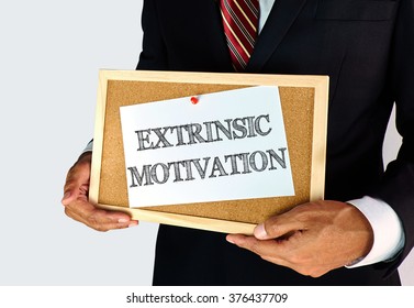 Attitude And Motivation Concept - Extrinsic Motivation