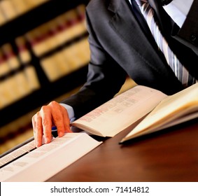 Attorney reading