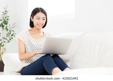 attractive asian woman lifestyle image - Shutterstock ID 415021492