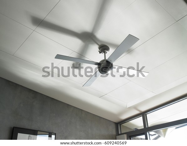 Attractive Ceiling Fan Stock Photo Edit Now 609240569