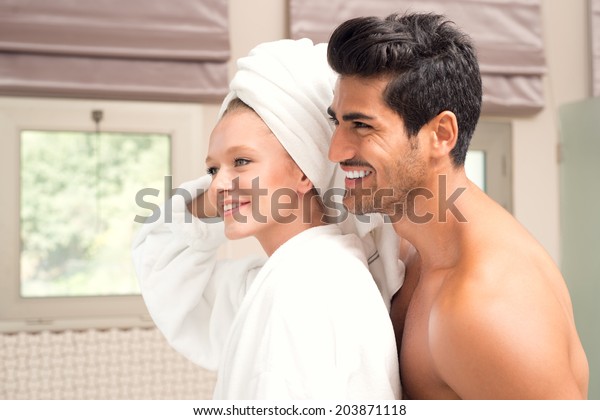 La douche du matin La douche du matin