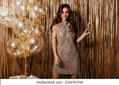 shiny shimmering dress