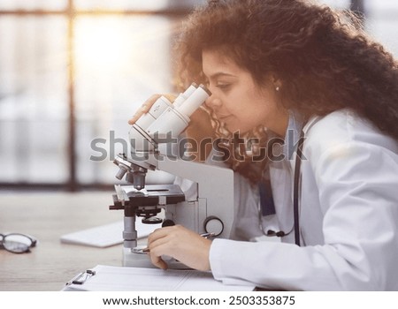 Similar – Image, Stock Photo look through the tube
