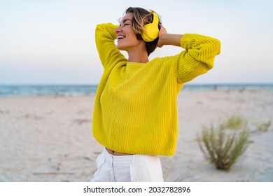 yellow summer sweater