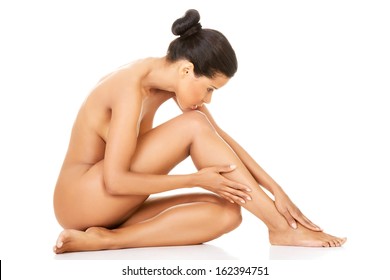 Girls Naked Siting Position