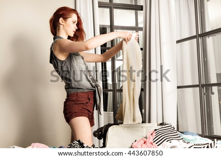 Similar – Image, Stock Photo Women preparing to go train and achieve their goals. Friendship support, reinforcement, encourage.