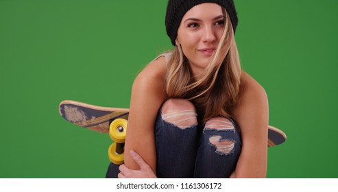 black beanie skater